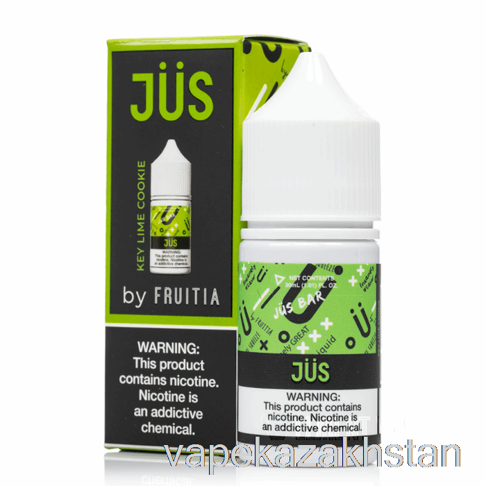 Vape Smoke Key Lime Cookie - JUS Salts - 30mL 50mg